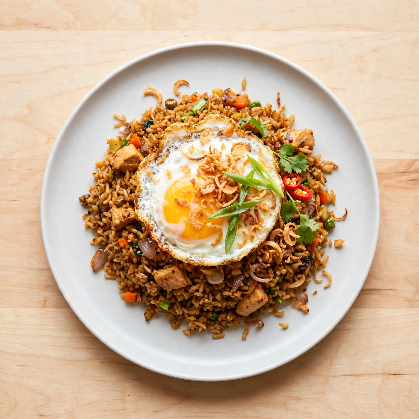 Nasi goreng telor ORTEGA